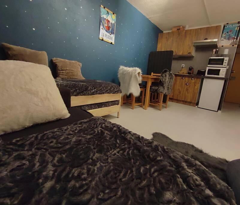 Studio Cosy 2100M Pied Des Pistes-Direct To Ski Slopes-Ski In Ski Out-La Plagne Aime 2000 المظهر الخارجي الصورة