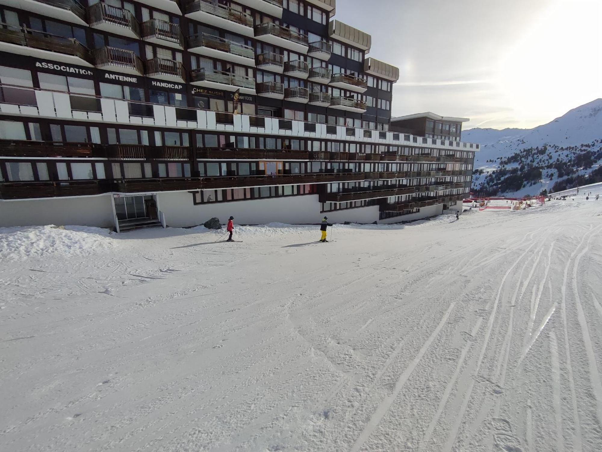 Studio Cosy 2100M Pied Des Pistes-Direct To Ski Slopes-Ski In Ski Out-La Plagne Aime 2000 المظهر الخارجي الصورة