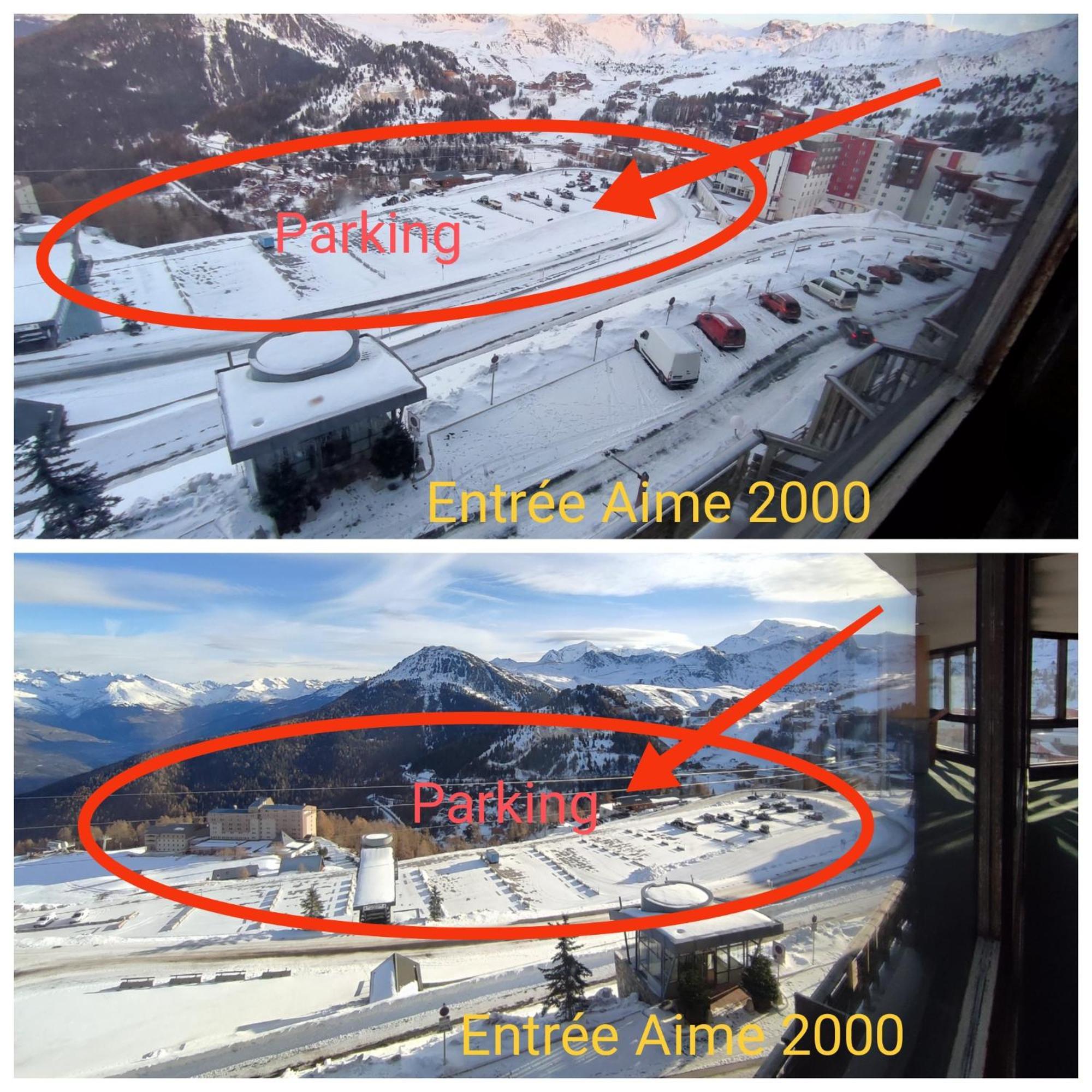 Studio Cosy 2100M Pied Des Pistes-Direct To Ski Slopes-Ski In Ski Out-La Plagne Aime 2000 المظهر الخارجي الصورة