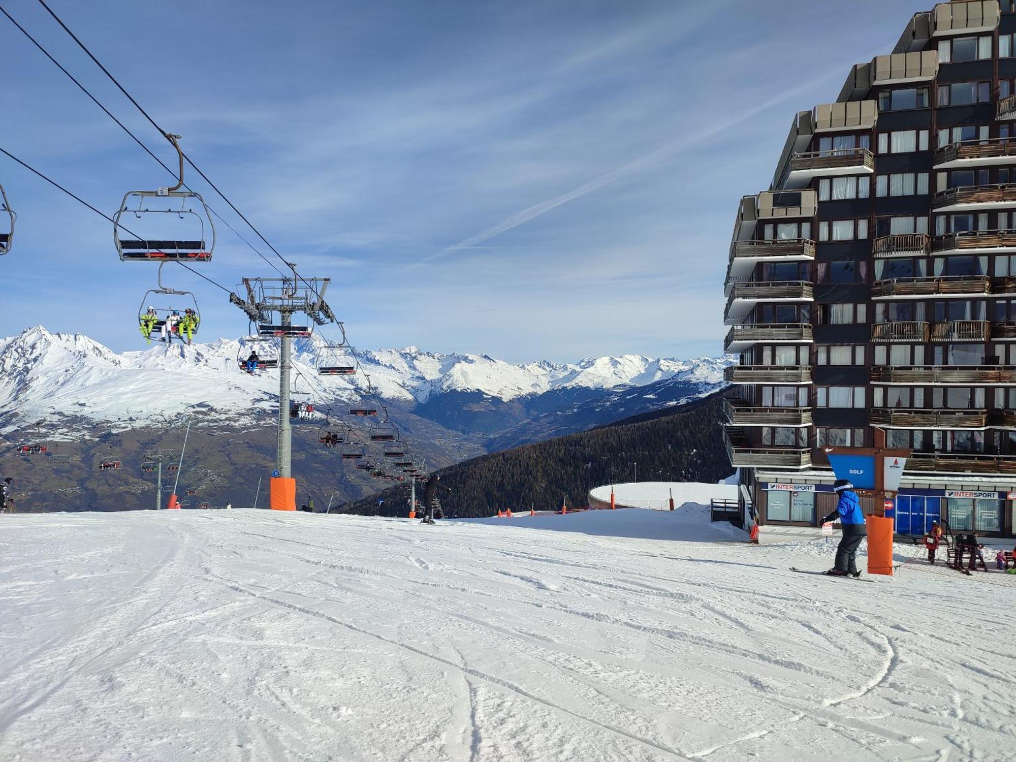 Studio Cosy 2100M Pied Des Pistes-Direct To Ski Slopes-Ski In Ski Out-La Plagne Aime 2000 المظهر الخارجي الصورة